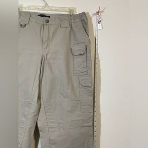 5.11 Tactical Pants Women's Brown/Tan khaki Trousers size 14‎ cotton pockets
